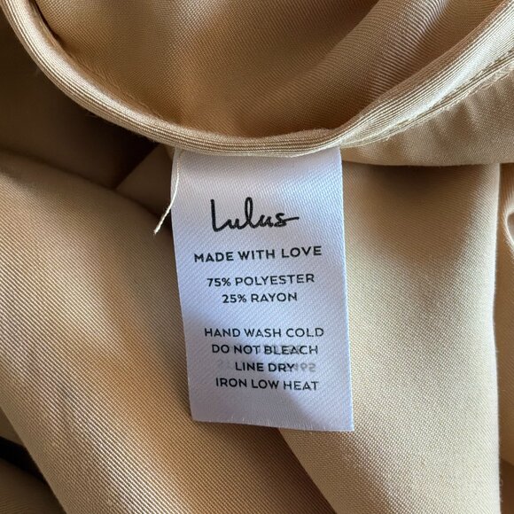 NWT Lulus Marigold tie front unlined blazer size small - Picture 8 of 8